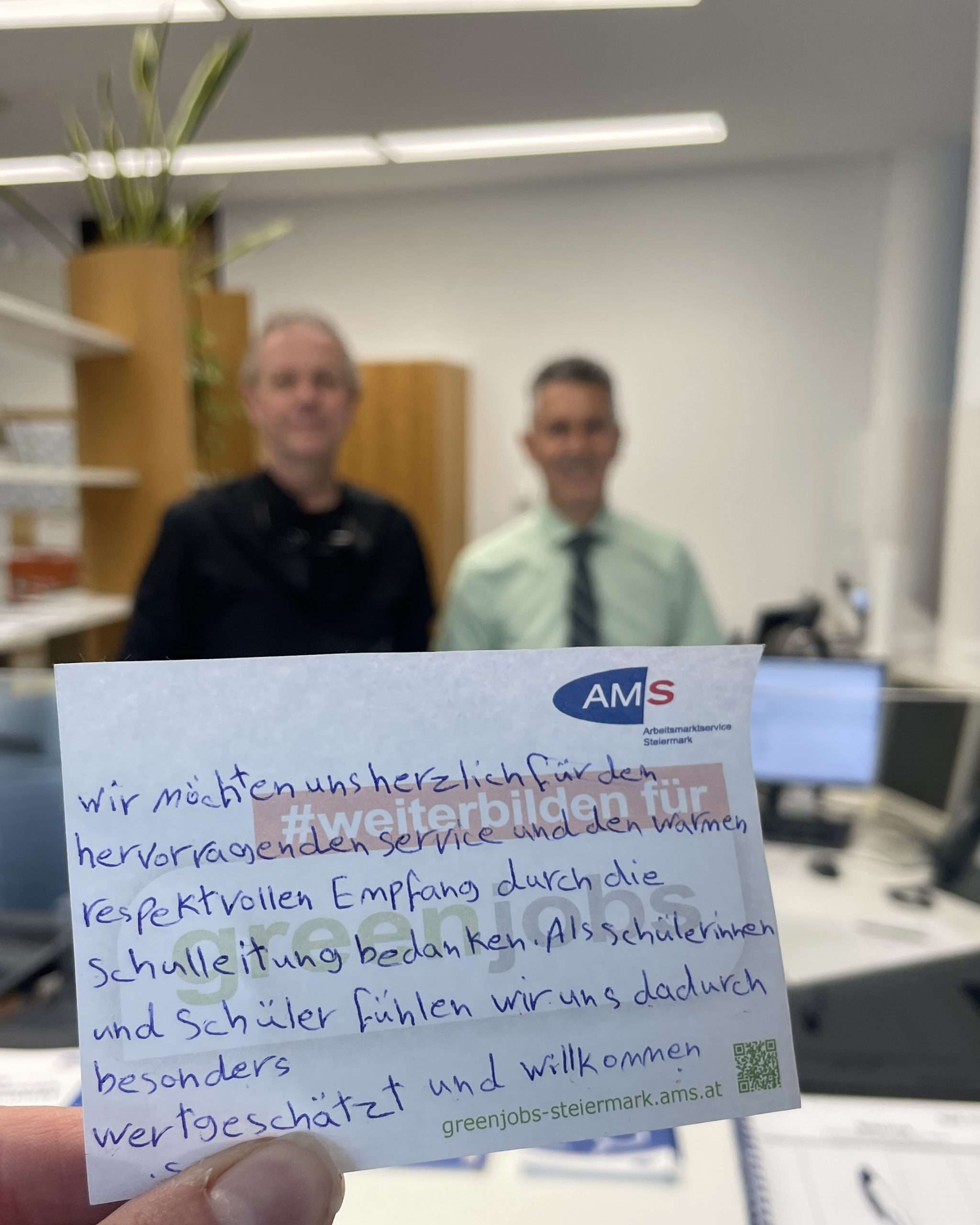 Feedback Schulungszentrum Fohnsdorf
